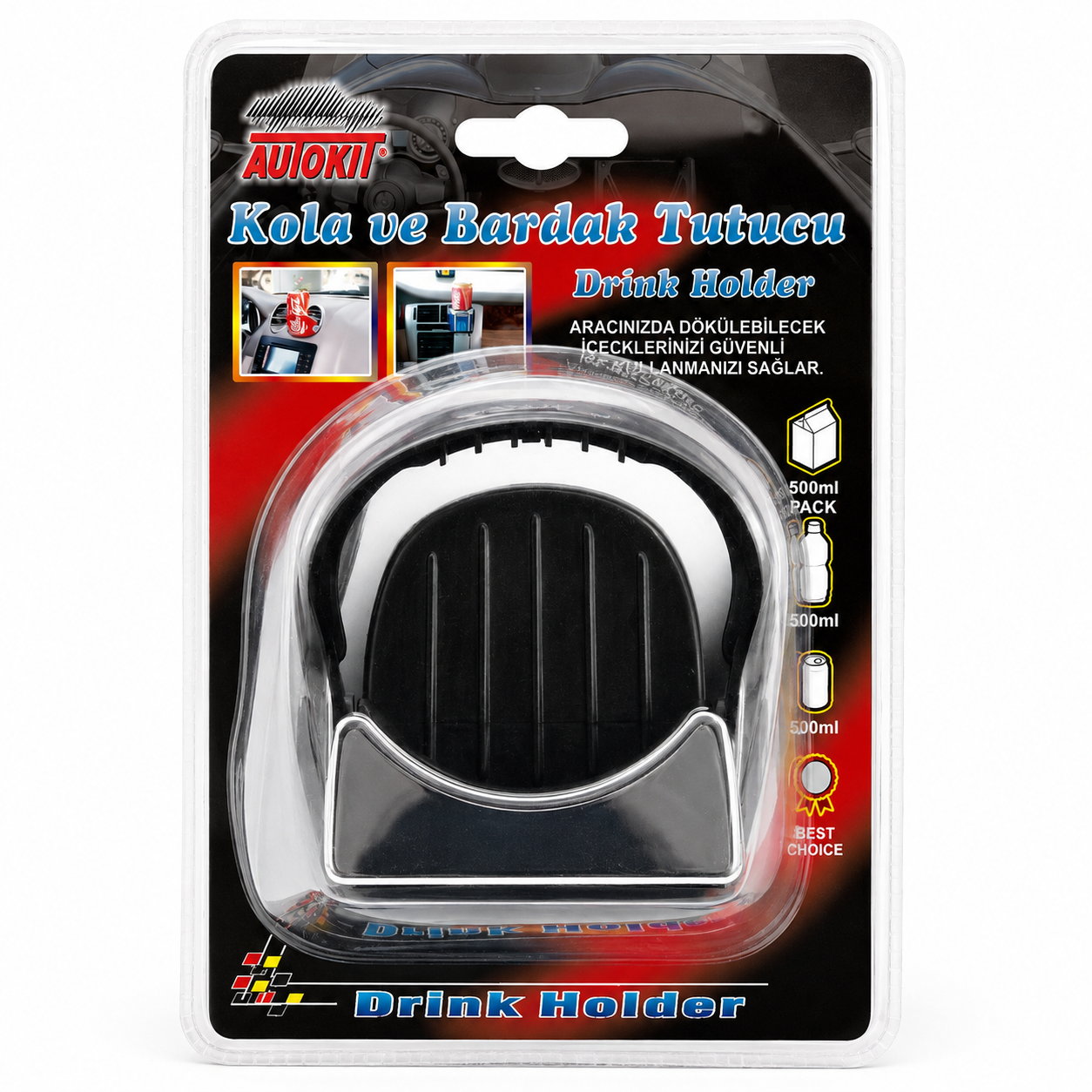 AUTOKIT ARAÇ İÇİ KANCALI BARDAKLI FA2-1354