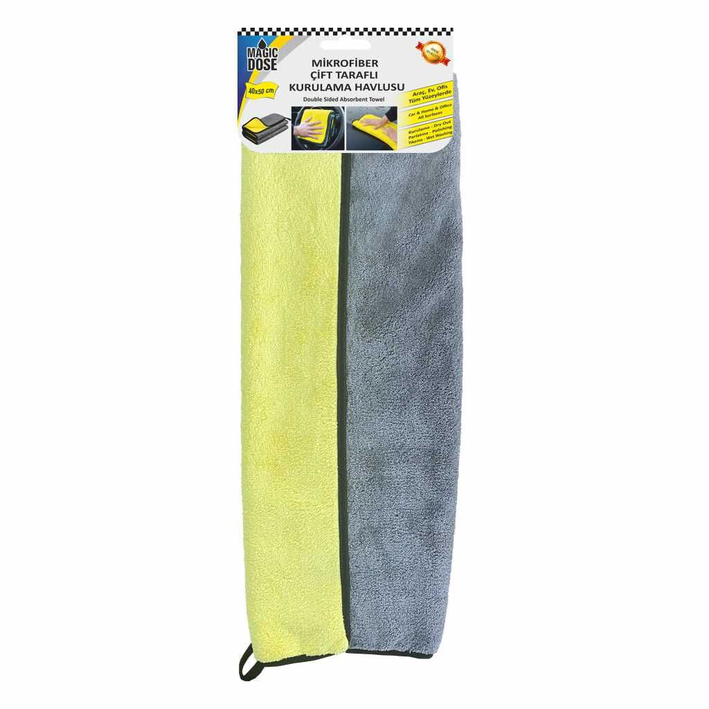 AUTOKIT ÇİFT TARAFLI KURULAMA HAVLUSU 40x50 FA2-1358