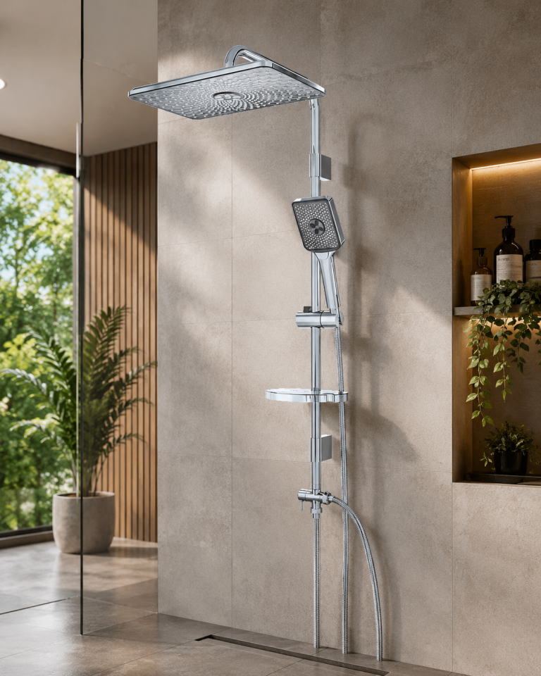 DIAMOND VODA KARE TALL SİSTEM DUŞ SETİ