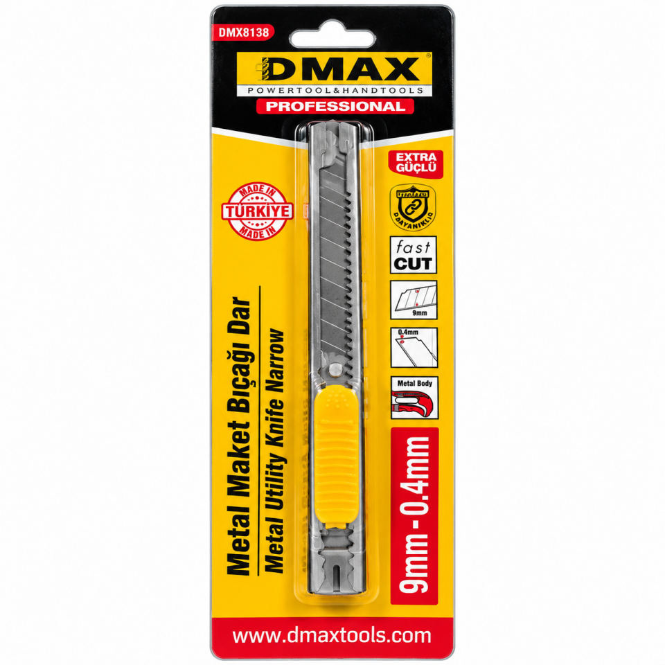 DMAX METAL MAKET BIÇAĞI DAR GÖVDE DMX4744