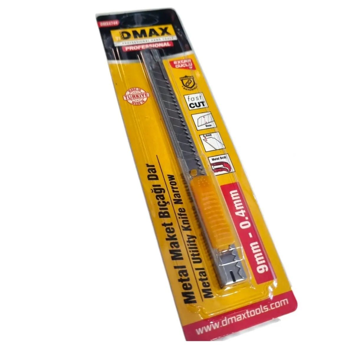 DMAX METAL MAKET BIÇAĞI DAR GÖVDE DMX4744