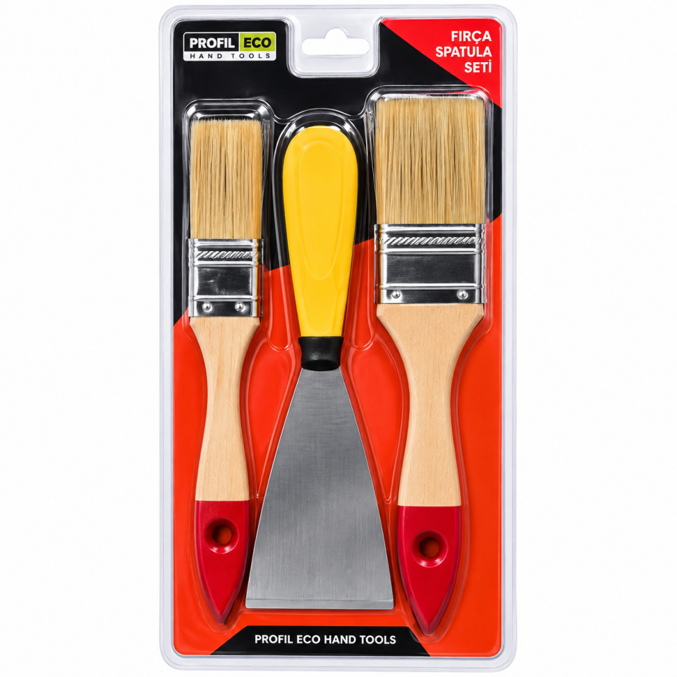 DMAX ÖZS KESTİRME FIRÇA VE SPATULA SETİ 3 LÜ ÖZS8148