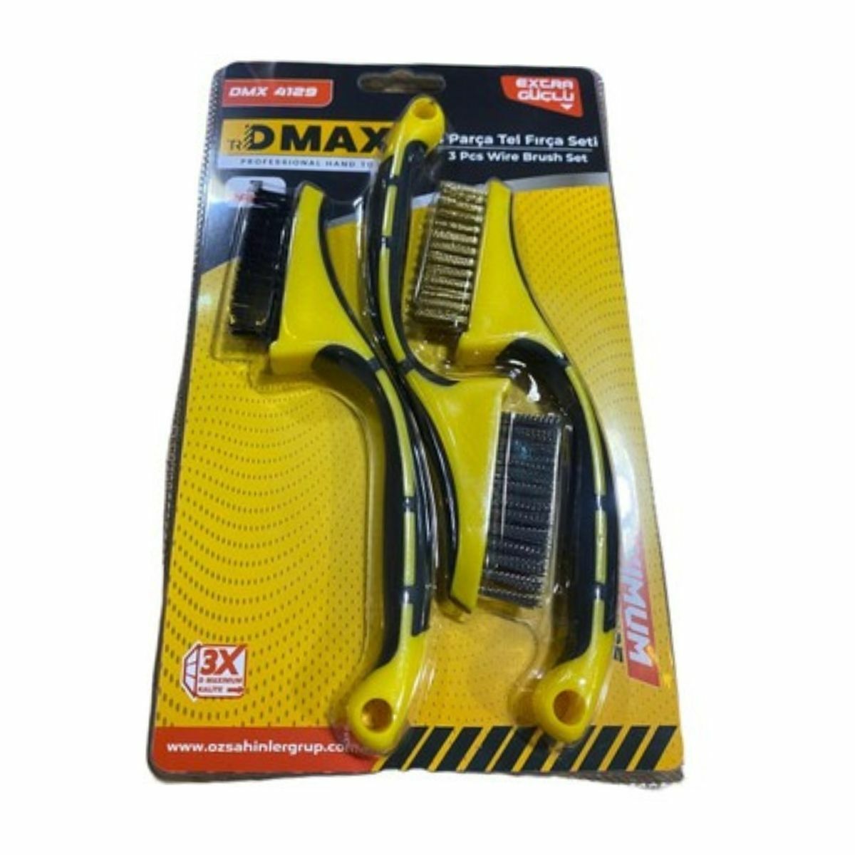 DMAX TEL FIRÇA SETİ 3 LÜ SET DMX4129