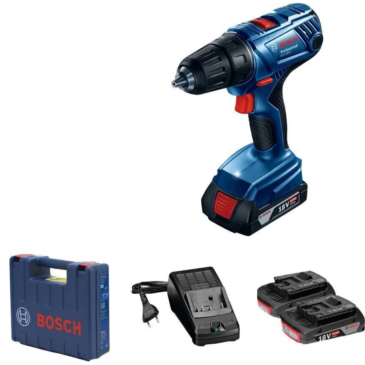 BOSCH GSR 180 Lİ AKILLI VİDALAMA 2,0 Ah