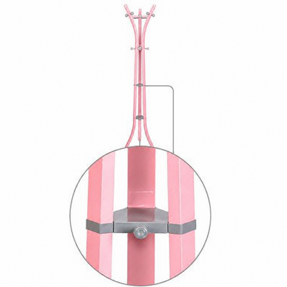 AYAKLI PORTMANTO LOBBY PEMBE 18002-S0
