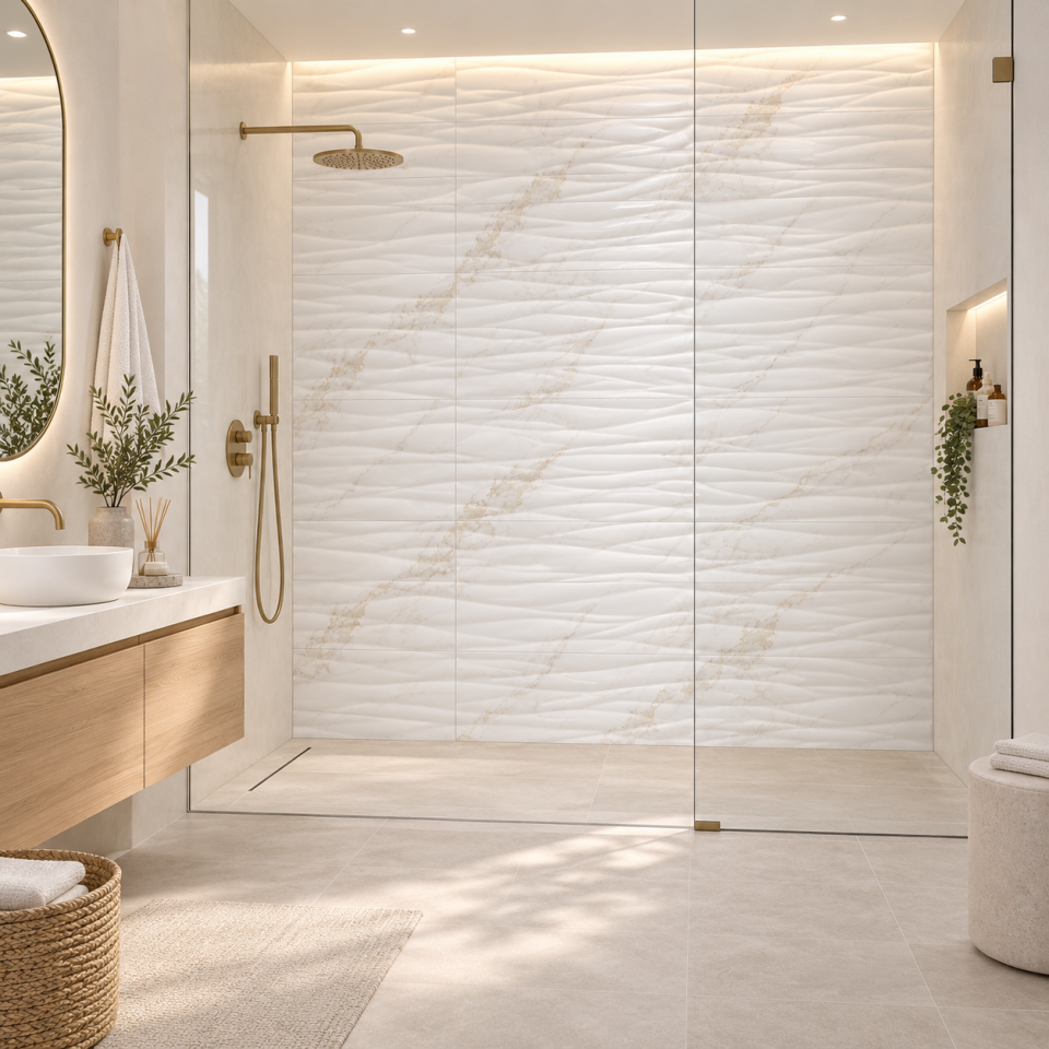 40X80 ARTEMİS RELİEF WHİTE