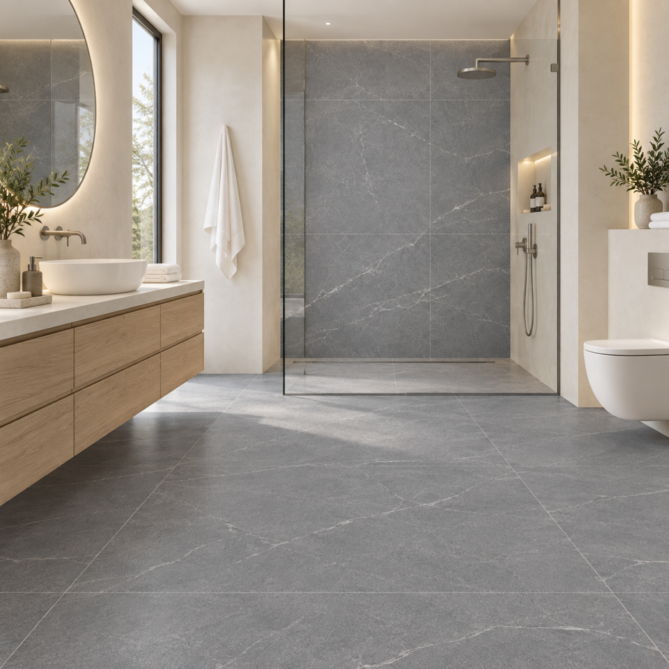 40X80 CAPELLA GLOSSY GRAY