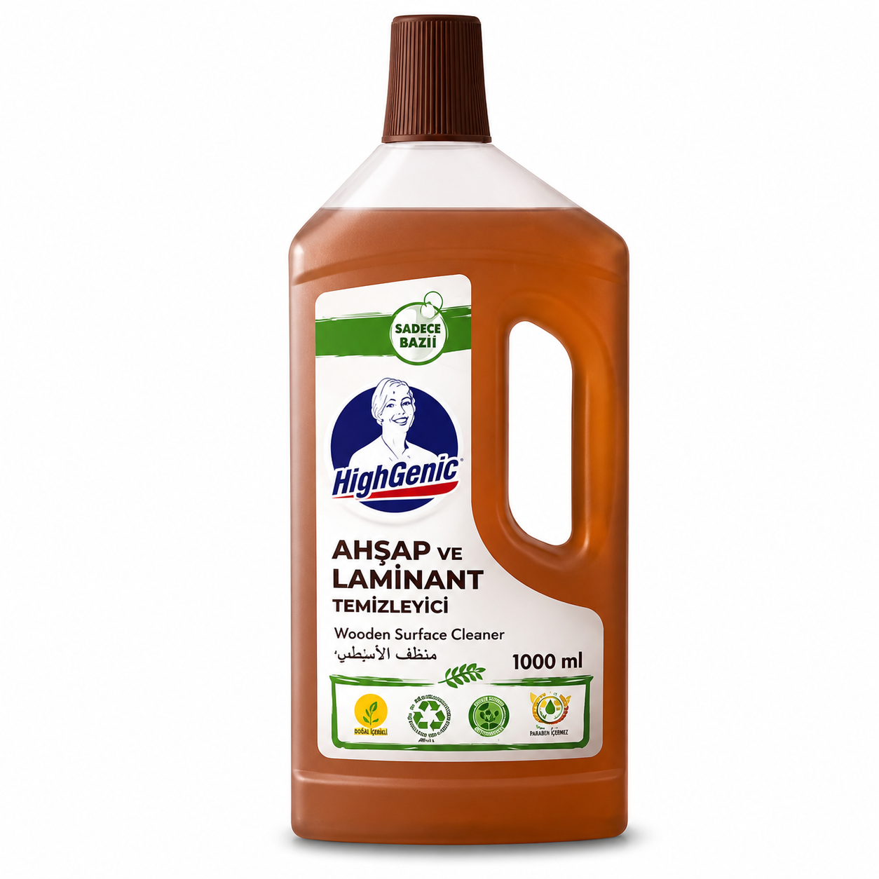 HİGHGENİC AHŞAP VE LAMİNANT TEMİZLEYİCİ 1000 ML