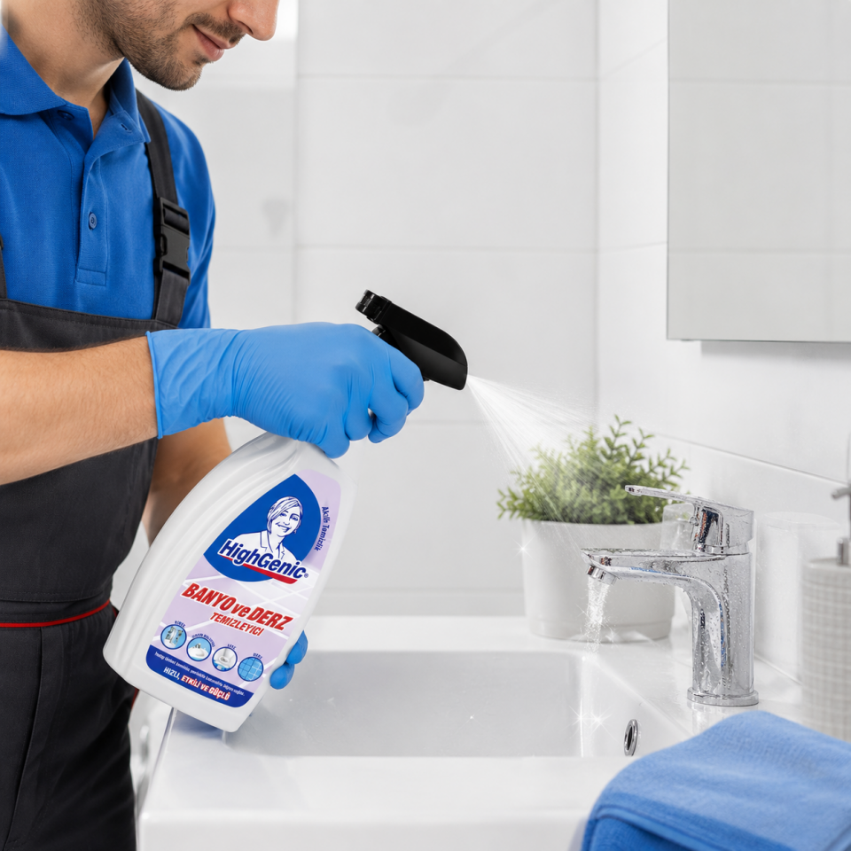 HİGHGENİC BANYO VE DERZ TEMZİLEYİCİ750 ML