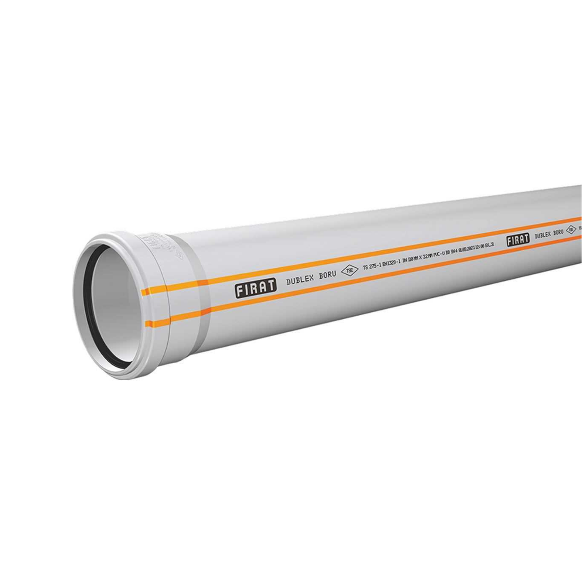 100X150 PVC 3.2 Dublex Boru
