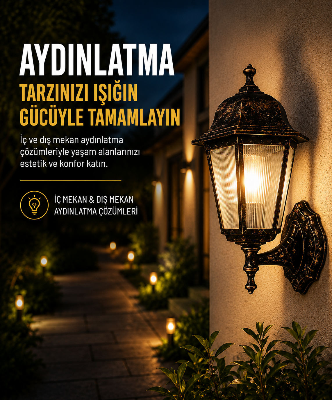 AYDINLATMA ÜRÜNLERİNİ İNCELE