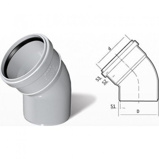 125X45 DİRSEK FIRAT