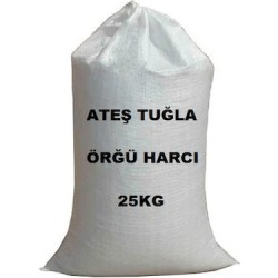 ATEŞ TUĞLA TOPRAĞI ŞAMOT HARCI 25 KG