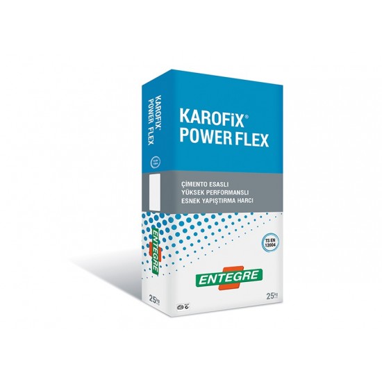 ENTEGRE KAROFİX POWERFLEX BEYAZ 25 KG 