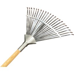 AHŞAP SAPLI AYARLI METAL ÇİM TIRMIĞI 10733