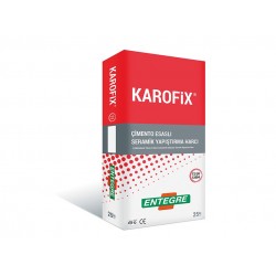 ENTEGRE KAROFİX SER.YAPIŞTIRICI 25 KG GRİ