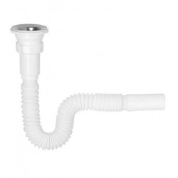TEMA KÖRÜKLÜ LAVABO SİFONU ÇAMAŞIR ÇIKIŞLI 92005-50 LİK
