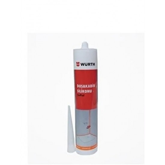 WÜRTH DUŞAKABİN SİLİKONU ŞEFFAF