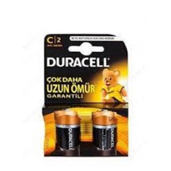 DURACELL C PİL ORTA 2 Lİ 81483546