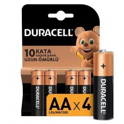 DURACELL KALEM AA PİL 4 LÜ 81480870