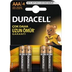 DURACELL İNCE AAA PİL 4 LÜ 81480859