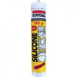 SOUDAL SİLİKON ŞEFFAF 280 GR