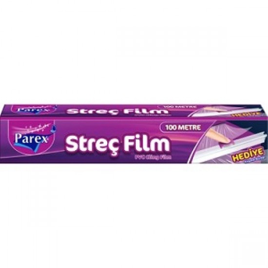 PAREX STREÇ FİLM 100 MT BIÇAKLI PAREX STREÇ FİLM 100 MT BIÇAKLI