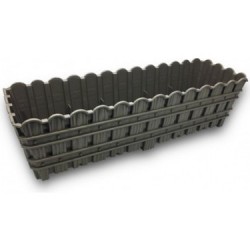 VİOLET 65 CM BAMBU BALKON SAKSI 1062